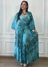 Turquoise/Dark blue