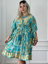 Turquoise/Yellow