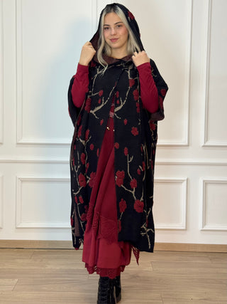 Rochie lungă cu două straturi