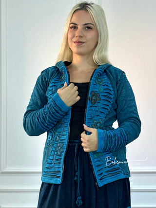 Nepali lined cardigan