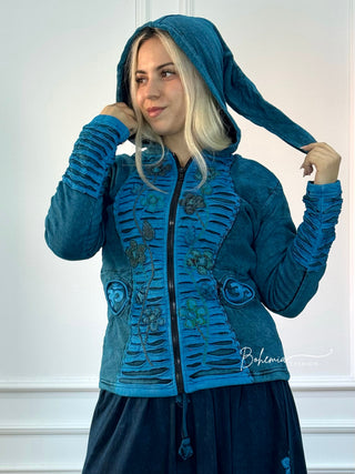 Nepali lined cardigan