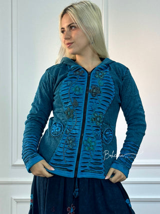 Nepali lined cardigan