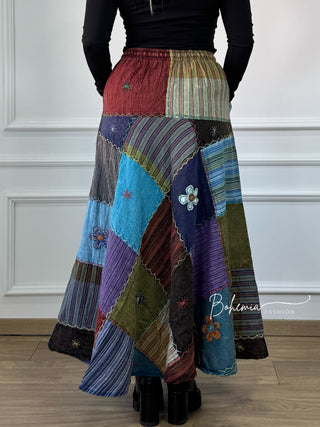 Patchwork szoknya