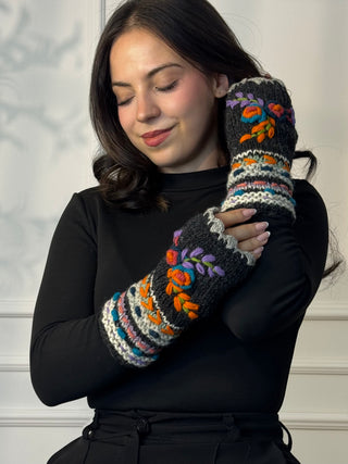 Handcrafted wool hand warmer