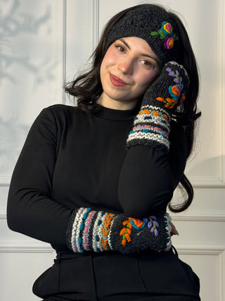 Handcrafted wool hand warmer