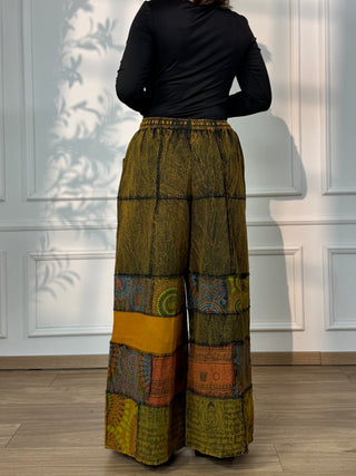 Pantaloni din bumbac cu buzunare